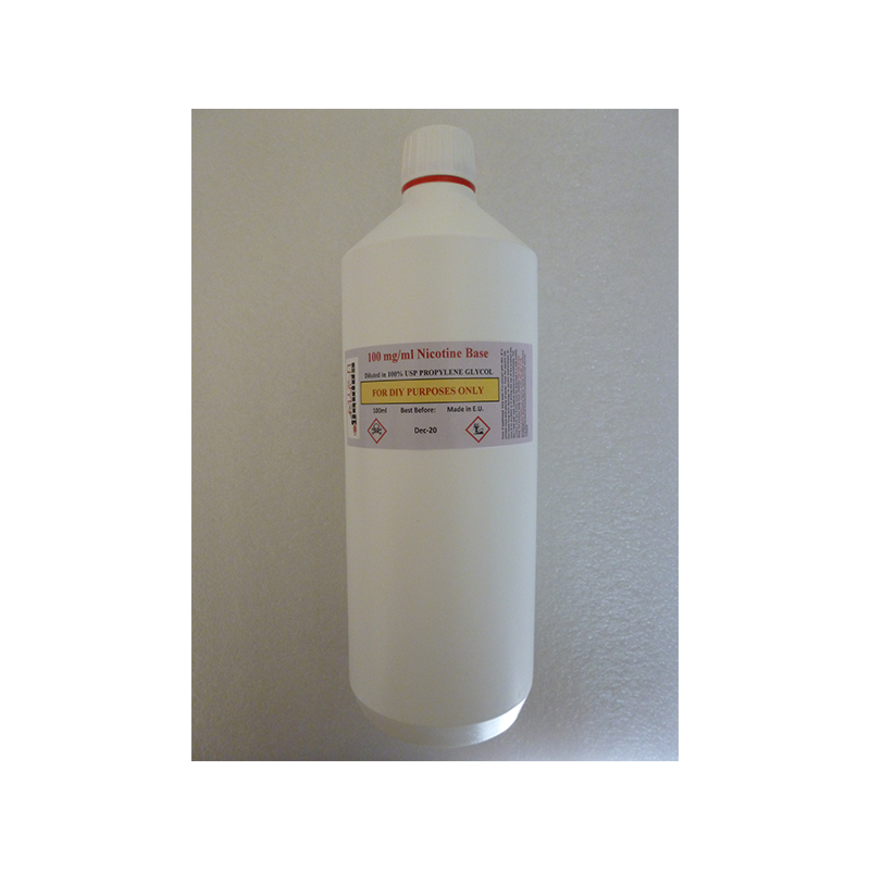 100ml νικοτίνη με 100 mg /ml συγκέντρωση σε PG